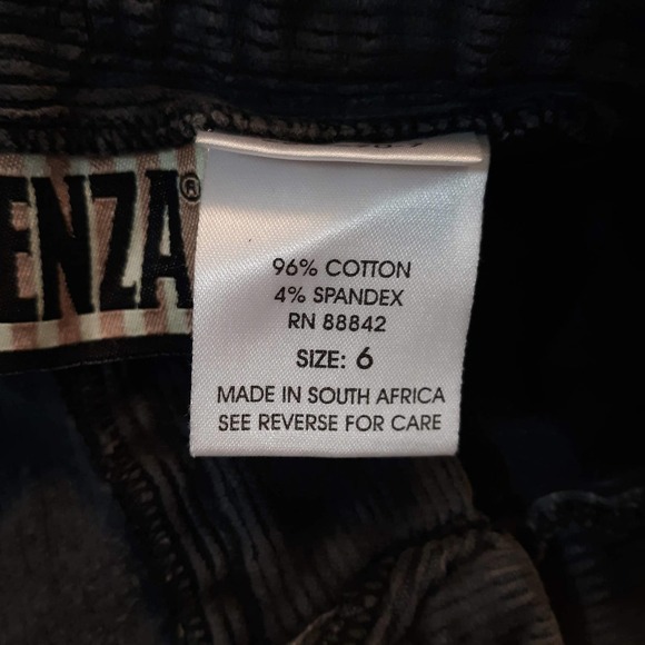 Forenza Women's Dark Gray Corduroy Pants Size 6 Style 26-4870 - Picture 7 of 8